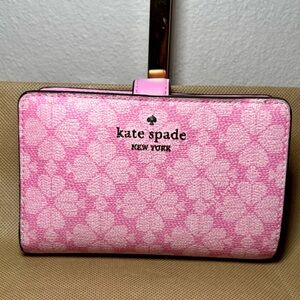 Kate Spade Flower Medium Bifold Wallet